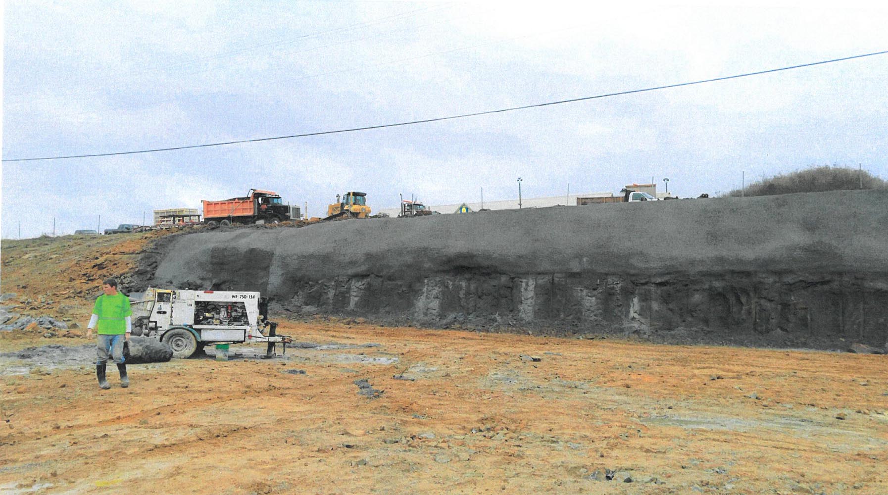 Shotcrete Contractors Inc. slope stabilization shotcrete services